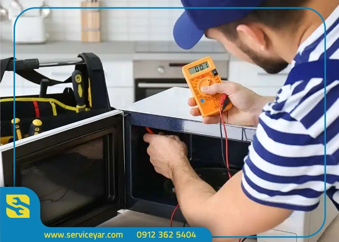 تعمیر میکروسوئیچ درب ماکروفر در تهران