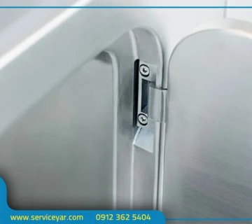 انواع لولای درب یخچال + علت خرابی‌ها