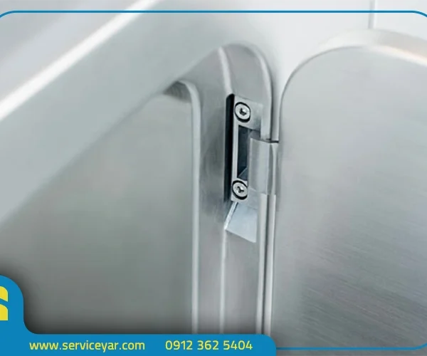 انواع لولای درب یخچال + علت خرابی‌ها