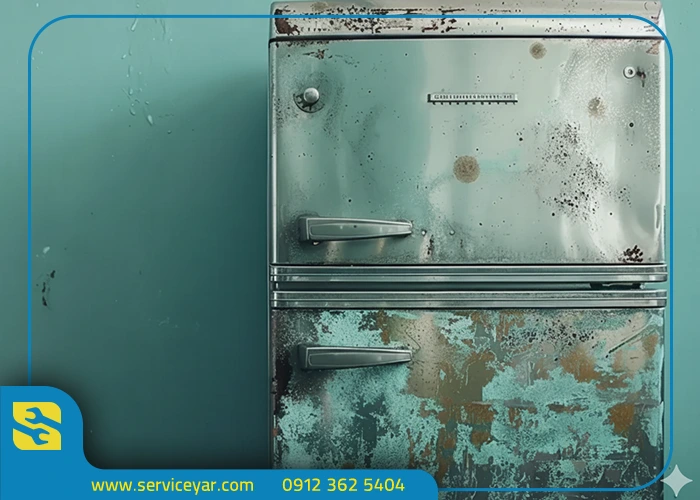 نکات مهم هنگام تعمیر پوسیدگی درب یخچال