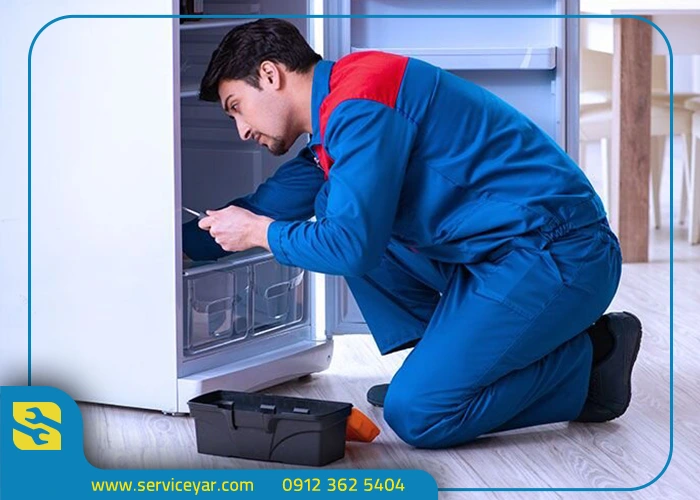 باز گذاشتن طولانی درب یا تنظیم اشتباه دما