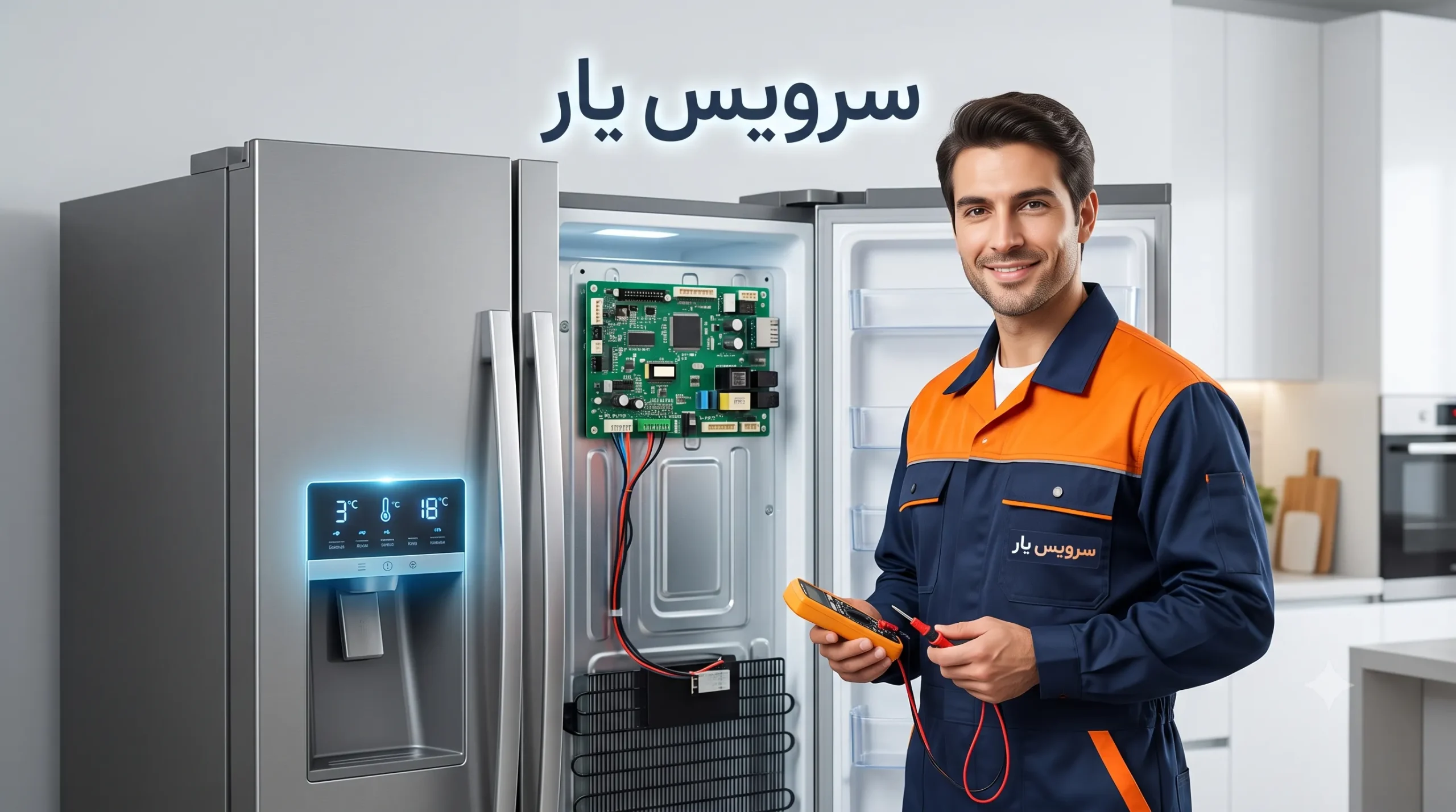 هزینه تعمیر برد یخچال چقدر است؟